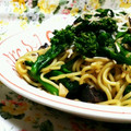 yangpa's cooksnap of when they made 菜の花のオイスターソース焼きそば.