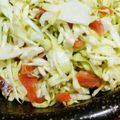 クックGD0TYG☆'s cooksnap of when they made 鮭とばとキャベツの簡単サラダ.