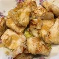 madey's cooksnap of when they made 柔らか鶏胸肉の塩レモン醤油ソースがけ.