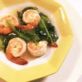 みぃーーみ☆'s cooksnap of when they made 春菊とえびの塩炒め.