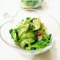 ♪珠香♪'s cooksnap of when they made 中華だれで＊キャベツときゅうりの酢の物.
