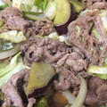 やぎえ's cooksnap of when they made 簡単☆牛肉とさつまいもの甘辛炒め.