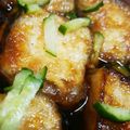 FMmama's cooksnap of when they made ｶﾞﾂっと！揚げ出しスタミナ豆腐！.