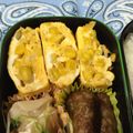 まさたかまま's cooksnap of when they made トウモロコシあふれる卵焼き.