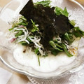 あーもこ's cooksnap of when they made *水菜&とろろのじゃこ下ろし和え*.