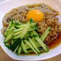kao2724's cooksnap of when they made 暑い日に☆　しその実　　納豆そば♪.