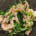 hmaotabiga's cooksnap of when they made 3分クック♪豚肉と豆苗のサラダ.