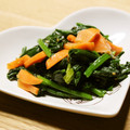 ガメコ's cooksnap of when they made 即席！簡単ほうれん草と人参のナムル.