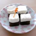 めなよ's cooksnap of when they made クリームチーズと羊羹でピンチョス♪.