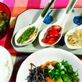 SP♪'s cooksnap of when they made ちくわとアスパラのからし和え.