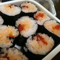 まりっぺぽん's cooksnap of when they made パックご飯で筋子巻き.