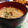 ☆sachi23☆'s cooksnap of when they made ✽椎茸と牛蒡のホッとするお味噌汁✽.