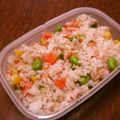 よよっち♪'s cooksnap of when they made ランチお弁当に☆枝豆コーン鮭の混ぜピラフ.