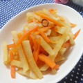 メルティローズ's cooksnap of when they made 大根と人参のきんぴら風.