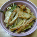 norimilk's cooksnap of when they made セロちっか♡オイマヨ炒め♪.