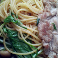 ぬぴこちゃん's cooksnap of when they made 豚肉としめじの和風パスタ.