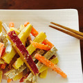 sayu＊sayu's cooksnap of when they made ごぼうとさつまいものゴマサラダ.