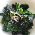 ジョーカー703's cooksnap of when they made 簡単♪ほうれん草と海苔のおひたし.