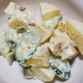 kanahana's cooksnap of when they made アンチョビポテトサラダ♪簡単にできまーす.