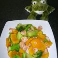 rubykermit's cooksnap of when they made ブロッコリーと海老の炒め物。.