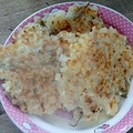 みゃじま's cooksnap of when they made ☆簡単っ！残りご飯で♡お好み焼き風☆.