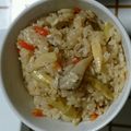 sakuradesu's cooksnap of when they made まいたけの炊き込みご飯.