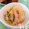 ぐうたらBBA's cooksnap of when they made 我が家の春雨サラダ.