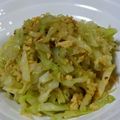 buremore's cooksnap of when they made 粒マスタードで♪キャベツの卵炒め.