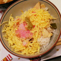 eiyoushi's cooksnap of when they made 五目蒸し寿司　わさびを添えて。.