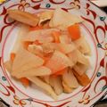 eiyoushi's cooksnap of when they made 母の味♡大根とにんじんの【きんちゃん煮】.
