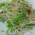 おたけサンダー's cooksnap of when they made 白石温麺で水菜と梅干のパスタ風.