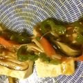 めだかっち５匹's cooksnap of when they made キノコと人参とピーマンのあんかけ.