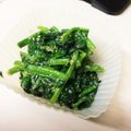 피오！'s cooksnap of when they made レンジで簡単！ほうれん草の胡麻和え.