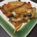 白レバー's cooksnap of when they made しめじとキムチのチーズ炒め.