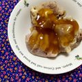 ふたごゆき's cooksnap of when they made レンジで簡単！薄切り肉で豆腐包み茶巾蒸し.