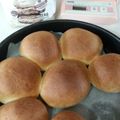 朴英蘭's cooksnap of when they made 基本のパン生地~簡単♪手ごね~.