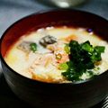 としはん's cooksnap of when they made ほっこり具沢山で濃厚♡鮭の粕汁！.