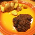 こんこんこんのん's cooksnap of when they made 赤ワインと一緒に♪柔らかタンシチュー.