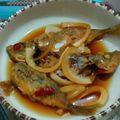 こまたぬ's cooksnap of when they made レンチンで♪揚げない★鯵の南蛮漬け★.