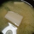 ｽｶｲﾌｨｯｼｭ☆'s cooksnap of when they made 蓮根入お味噌汁.