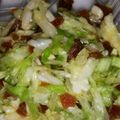 のんのこりく's cooksnap of when they made 奈良漬とキャベツの簡単！ヘルシーサラダ♪.