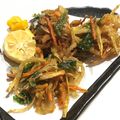 なつき☆ミ's cooksnap of when they made 緑黄色野菜のカラッとかき揚げ.