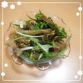 窓ちん's cooksnap of when they made きのこと水菜の和風サラダ✿.