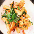 ひーはる☆'s cooksnap of when they made 捨てないで！簡単おつまみ☆鶏皮しそポン.