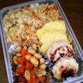 わか江's cooksnap of when they made おかんが作る❤おかん母のウスター味焼き飯.