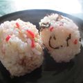 ジョングレ's cooksnap of when they made ▲紅生姜＊茗荷＊塩昆布のおにぎり▲.