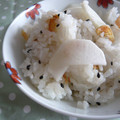 ピンクのたまご's cooksnap of when they made 蕪と桜えびの混ぜご飯。.