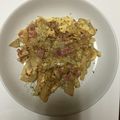 クックOWHS38☆'s cooksnap of when they made カルボナーラな玉ねぎ *簡単おかず*.