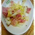 ゆかゆかべ's cooksnap of when they made 白菜とﾍﾞｰｺﾝ☆くったり炒め.