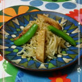sakuraロゼット's cooksnap of when they made 厚揚げともやしのオイスターソース炒め.